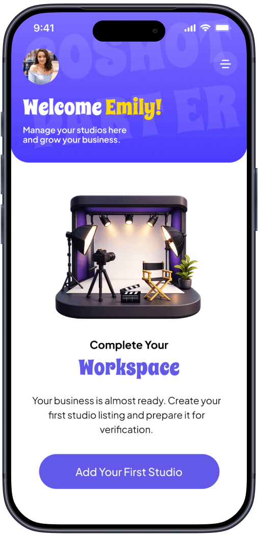 List Your Studio